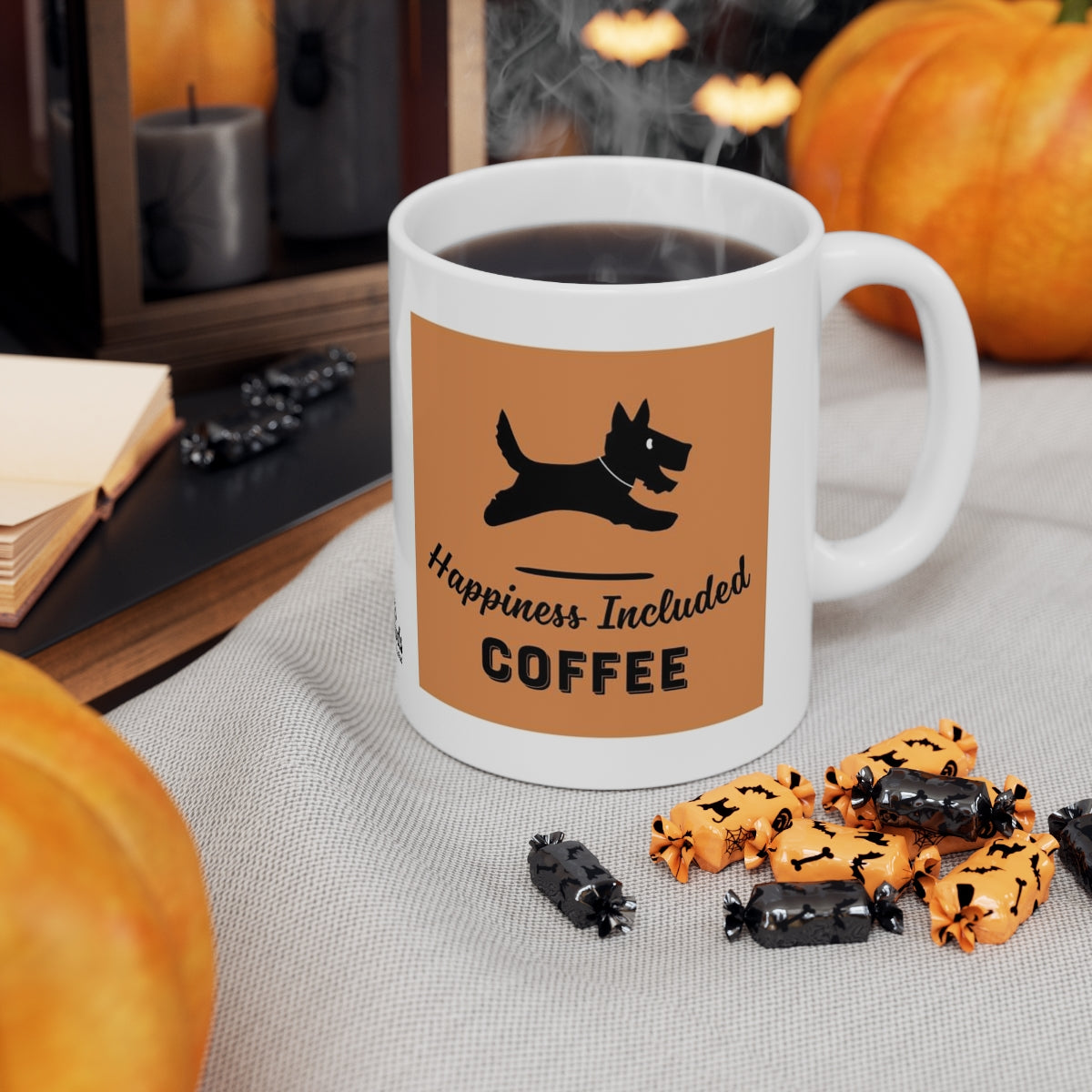 Happiness Included Coffee Mug Acorn