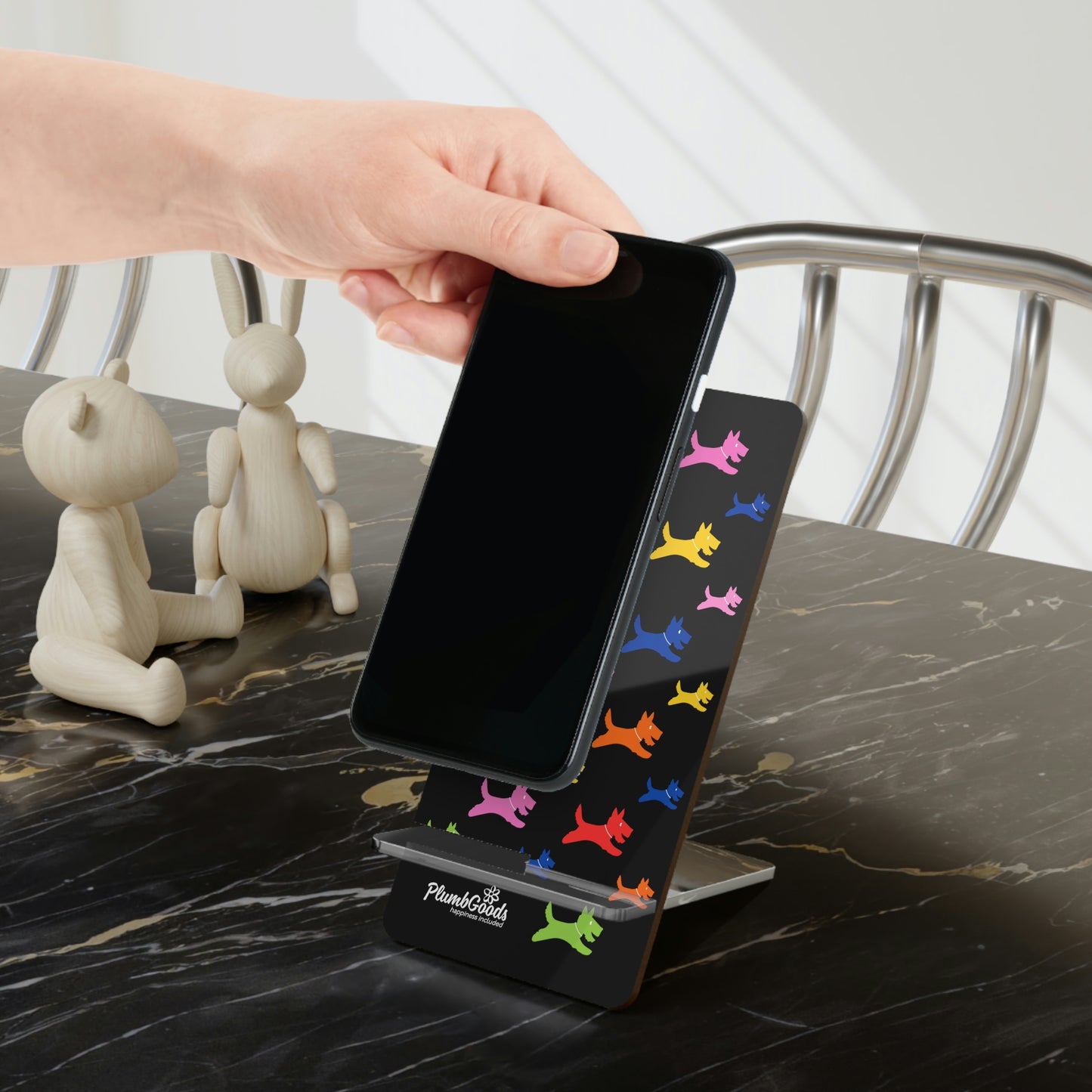 Mobile Smartphone Display Stand - Perkys Black