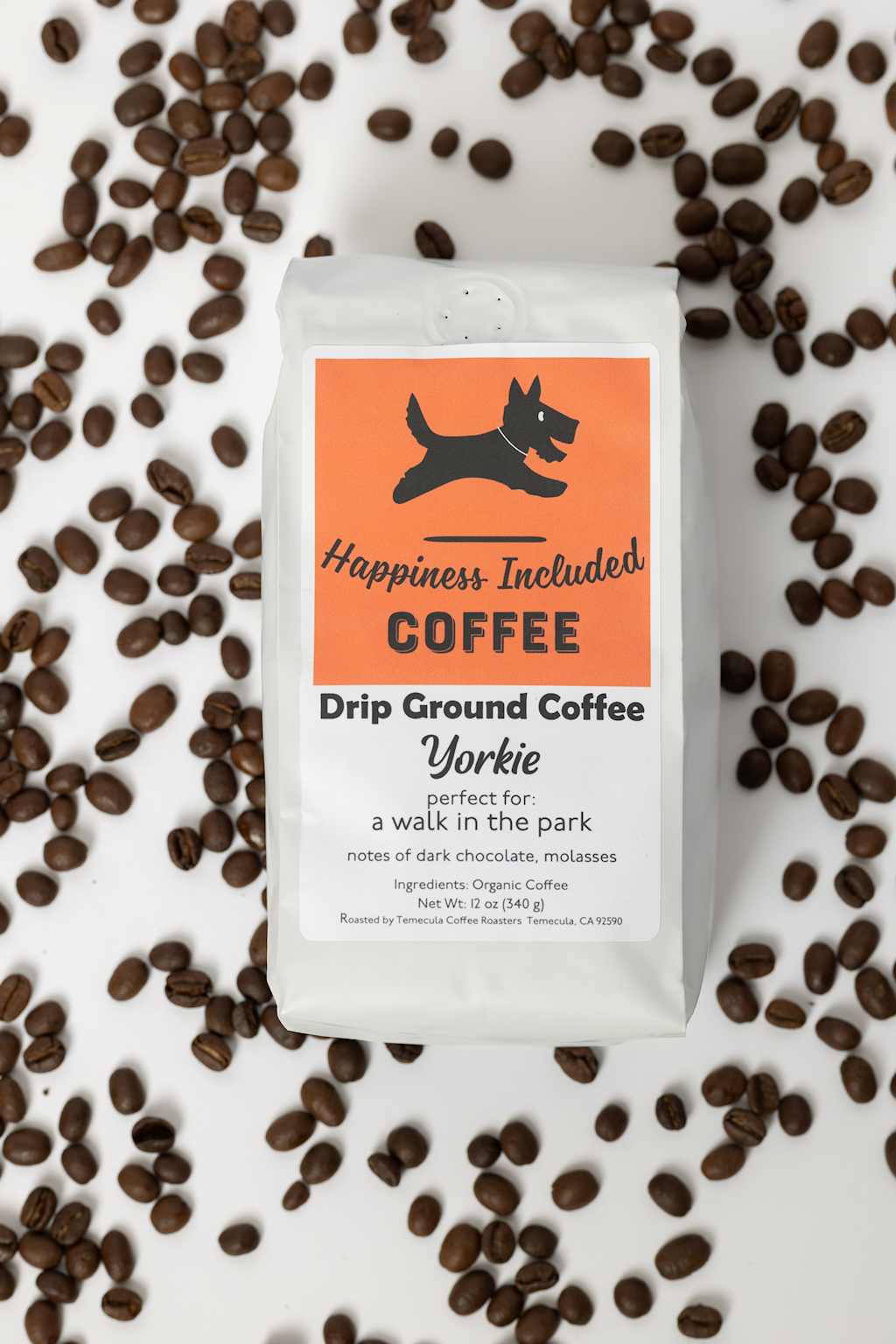 Yorkie - Perfect for a Walk in the Park (Organic Med-Dark Roast)