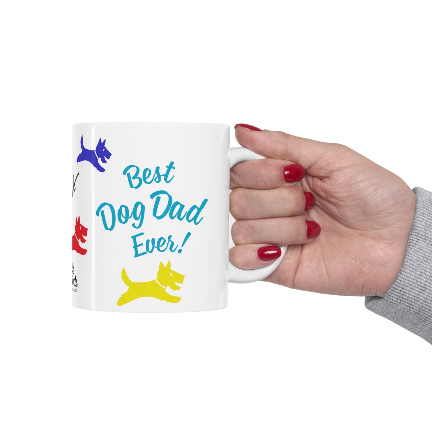 PlumbGoods Best Dog Dad Mug Multi Colored