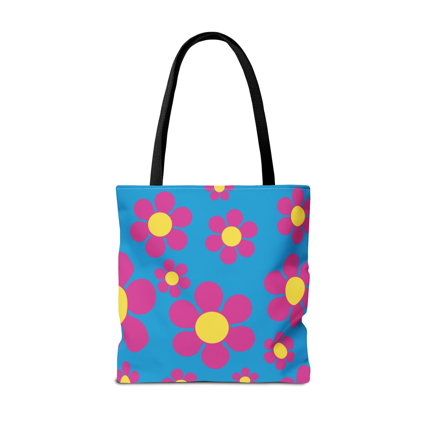 Pink Daisies Tote .