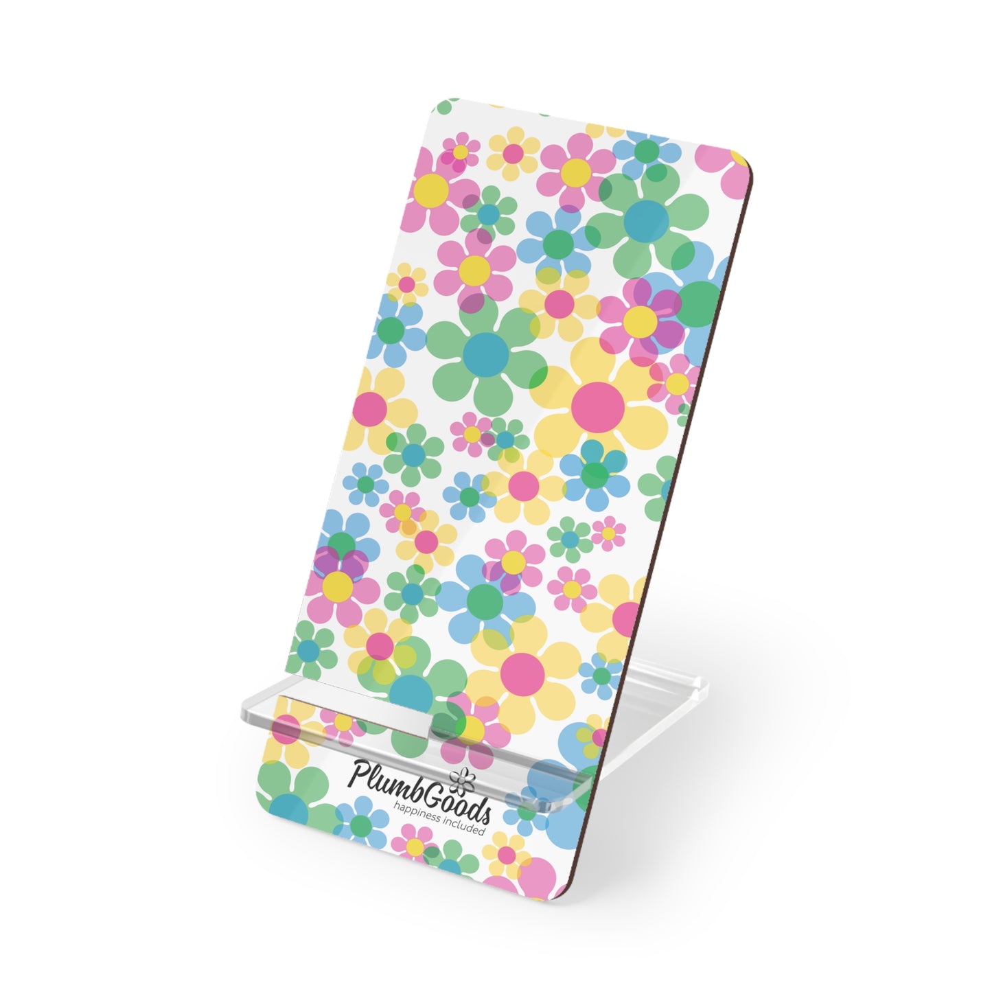 Smartphone Display Stand Floating Daisies