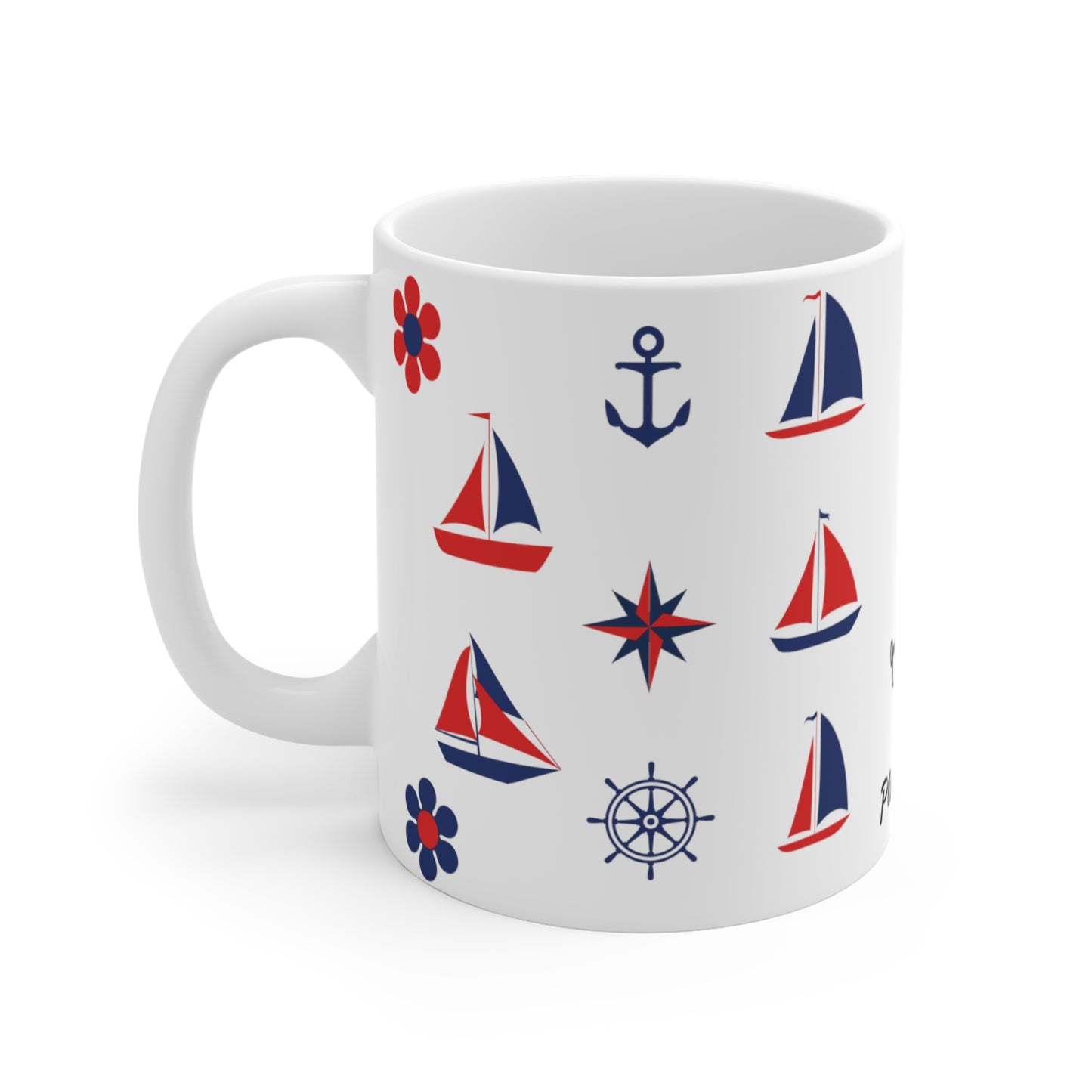 Sea Worthy Mug Sailing Icons