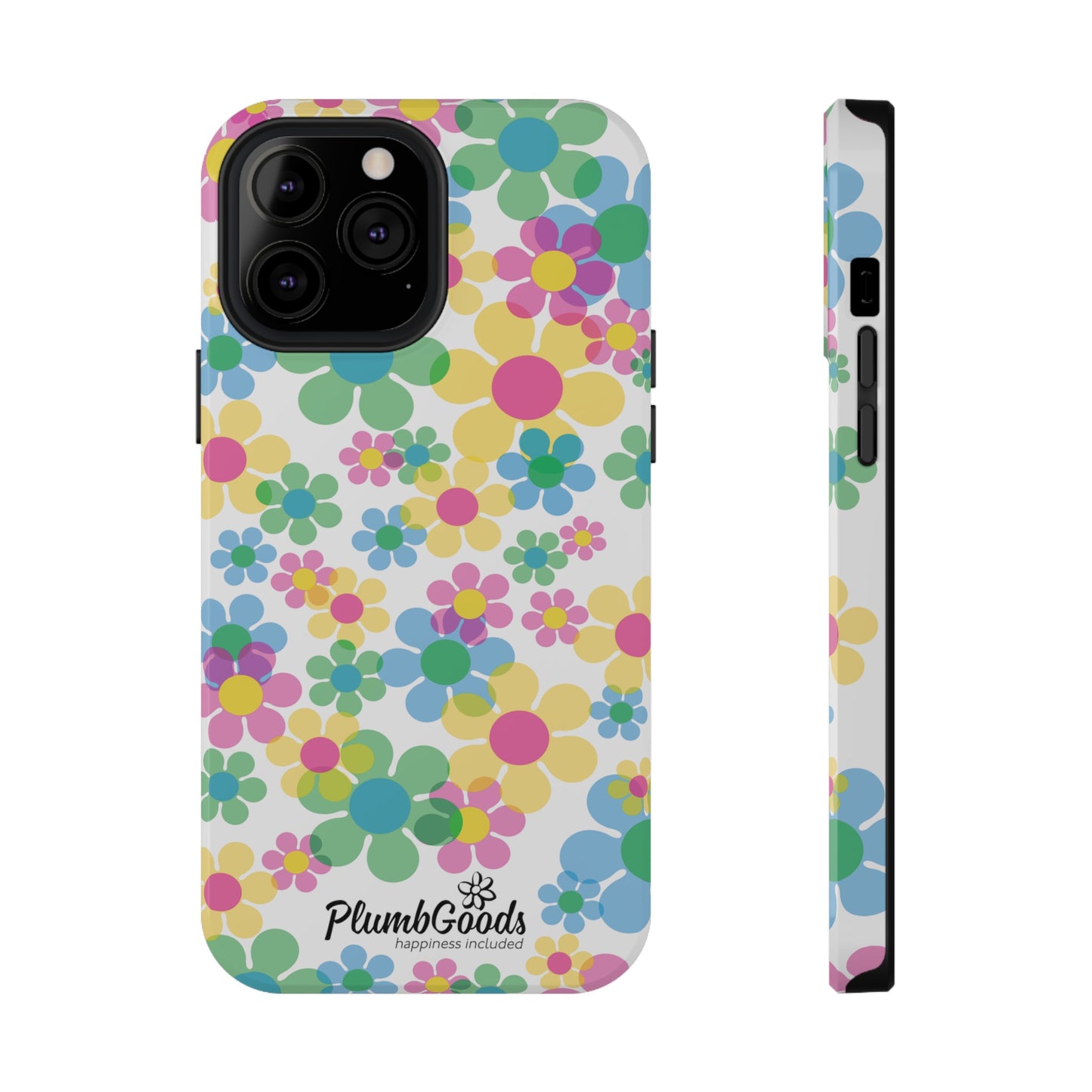 Impact-Resistant Floating Daises Case for Iphone & Samsung