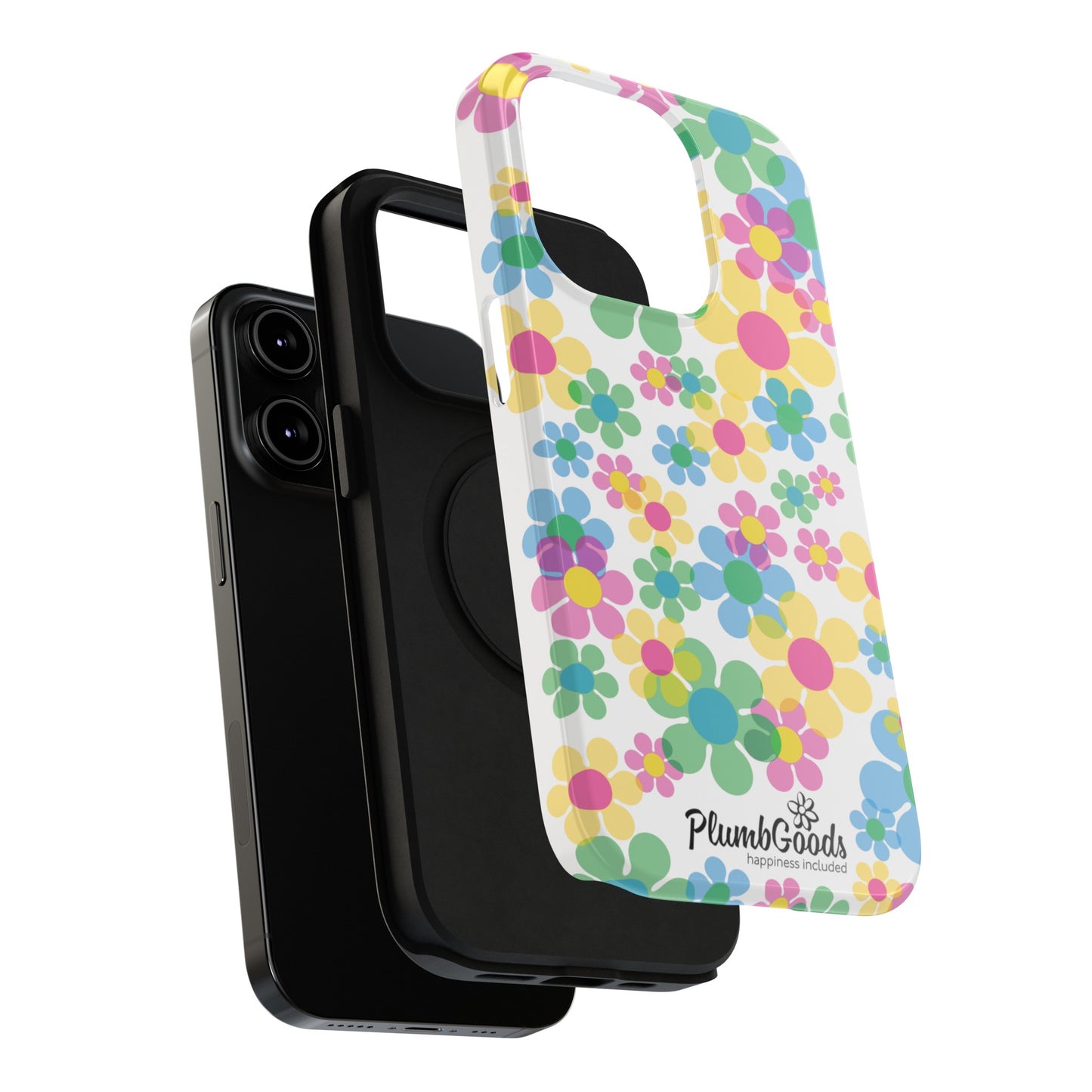 Impact-Resistant Floating Daises Case for Iphone & Samsung