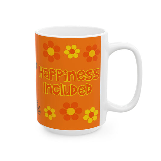 Happiness Included Mug 11 oz and 15 oz