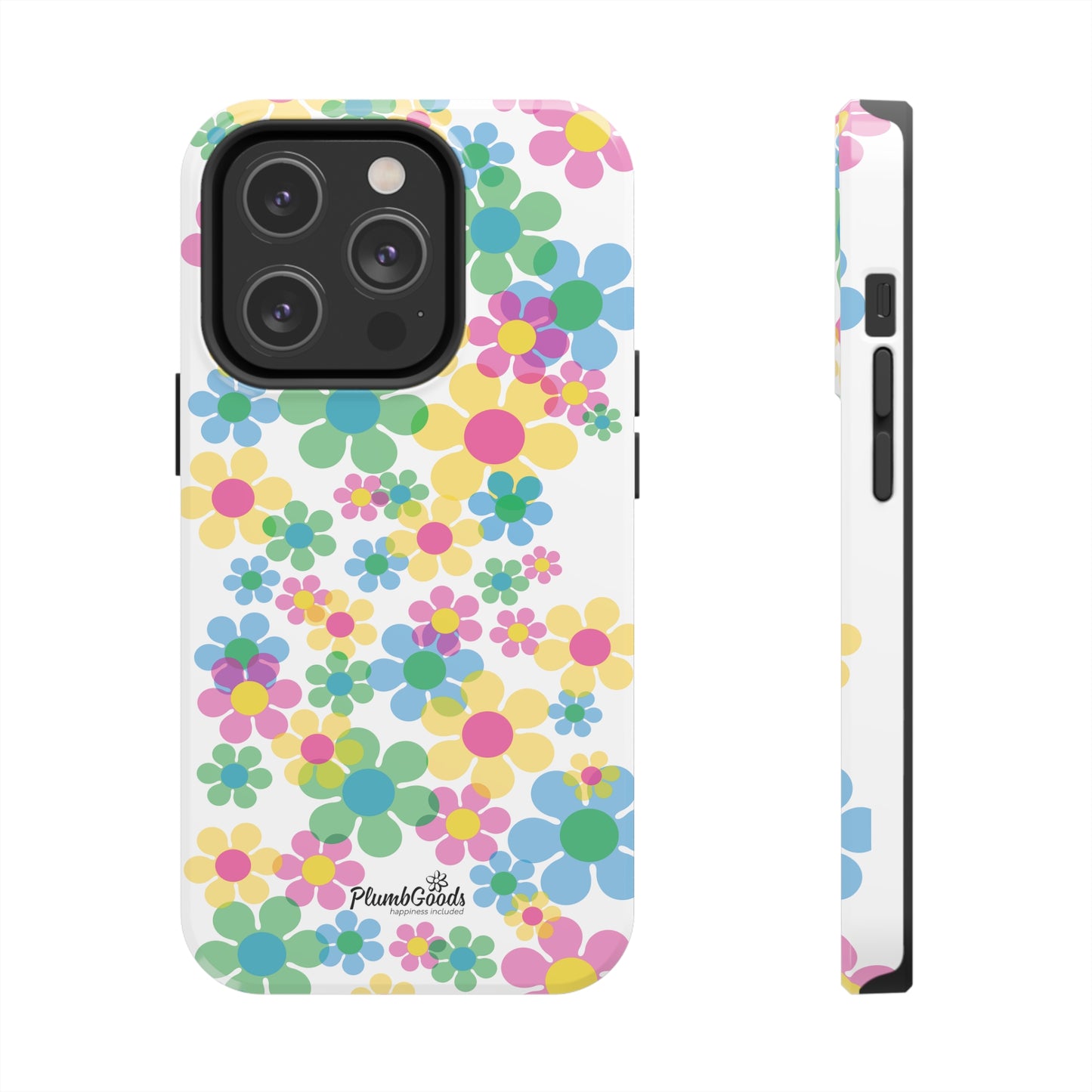 iPhone Tough Mate Floating Daises Phone Case