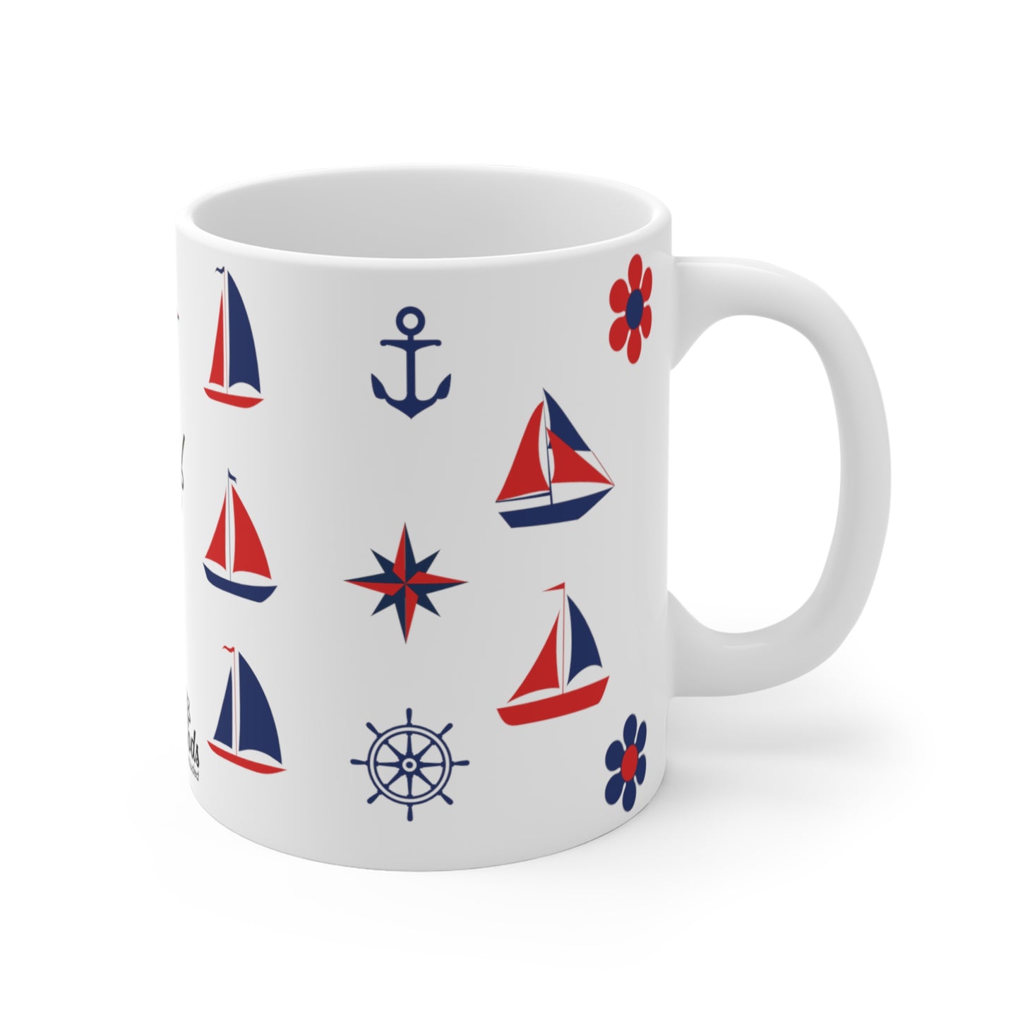 Sea Worthy Mug Sailing Icons