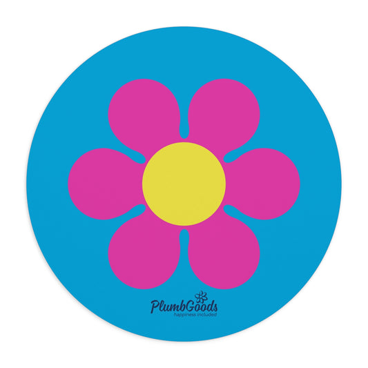 Mouse Pad Pink Daisy