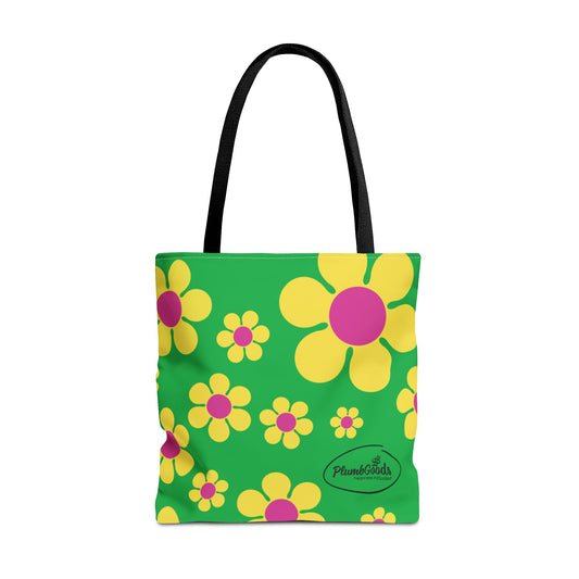 Yellow Daisies Tote .