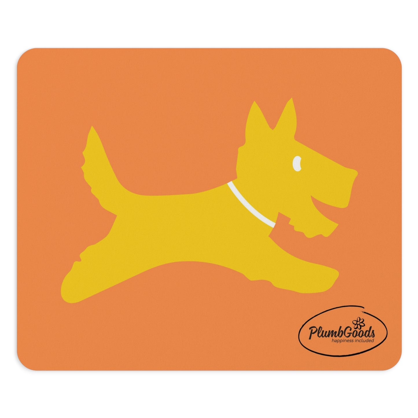 Mouse Pad Perky Yellow