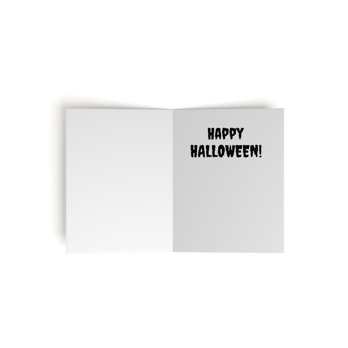 Halloween Greeting Cards - Black Daisy (8 pcs)