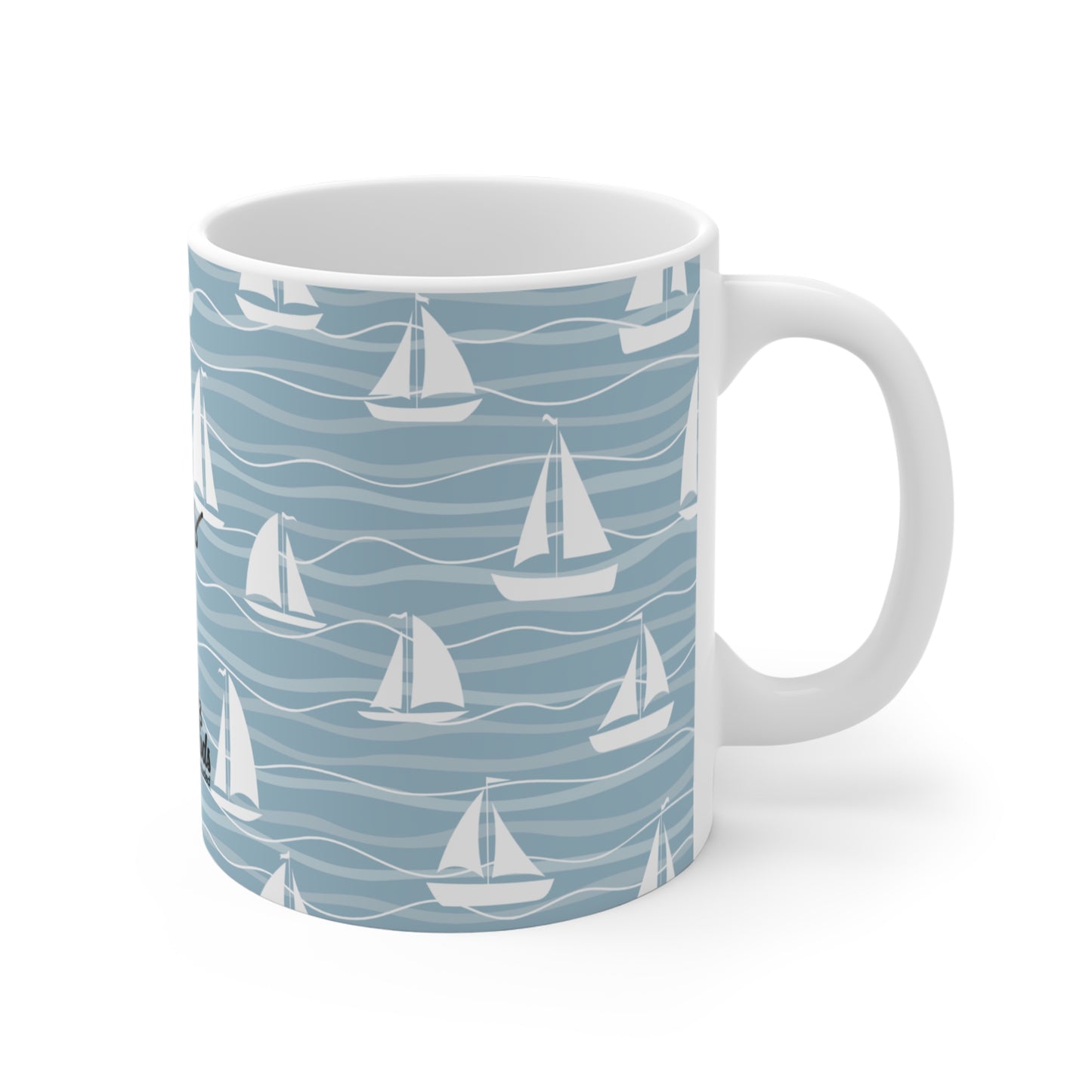 Sea Worthy Mug - Blue Seas