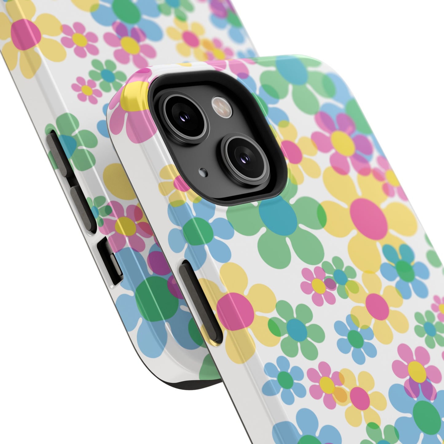 Impact-Resistant Floating Daises Case for Iphone & Samsung