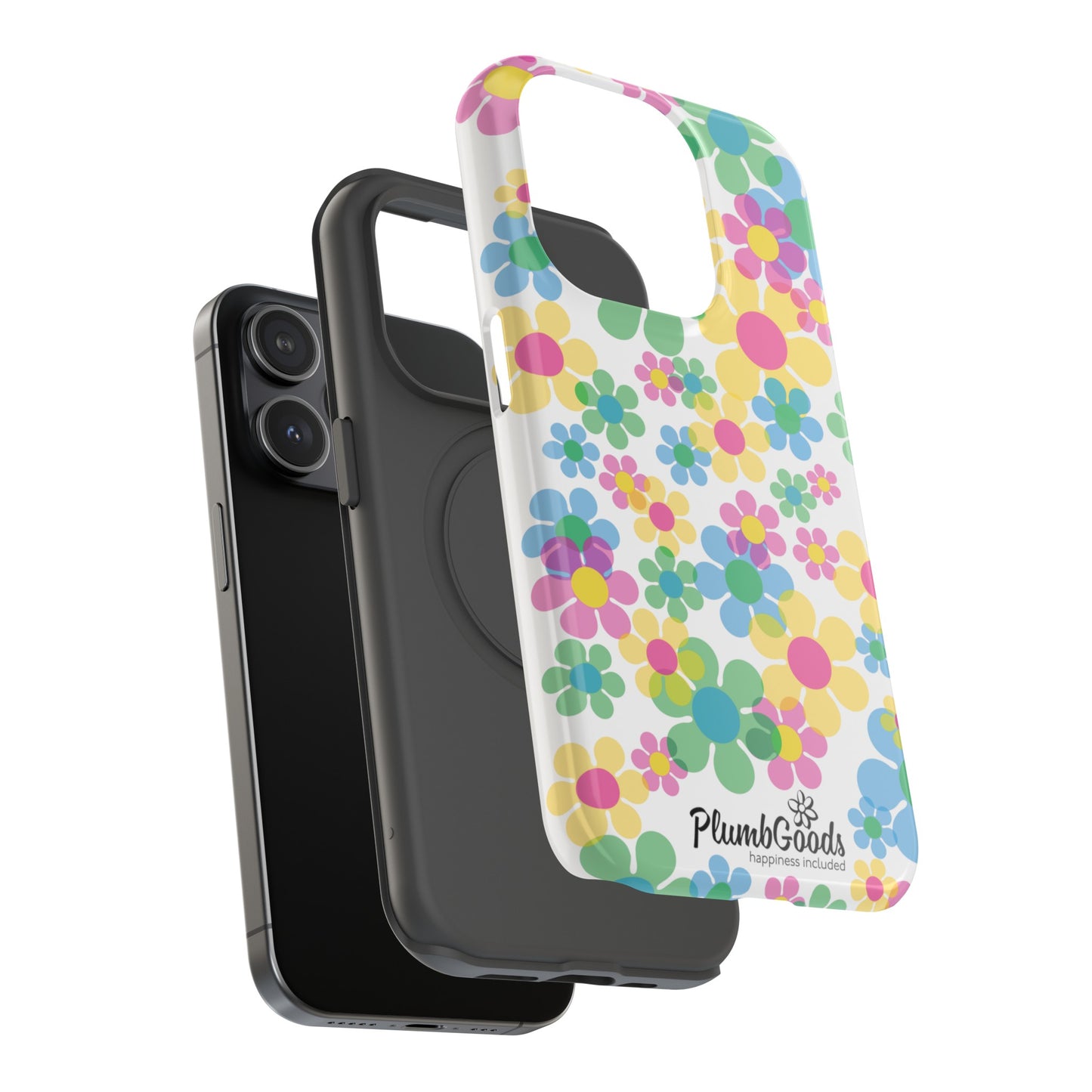 Impact-Resistant Floating Daises Case for Iphone & Samsung