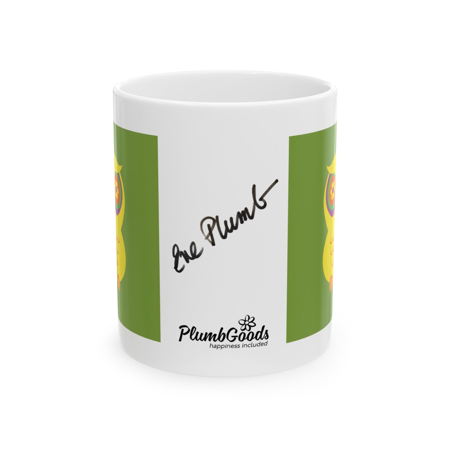 PlumbGoods Owl Mug Yellow