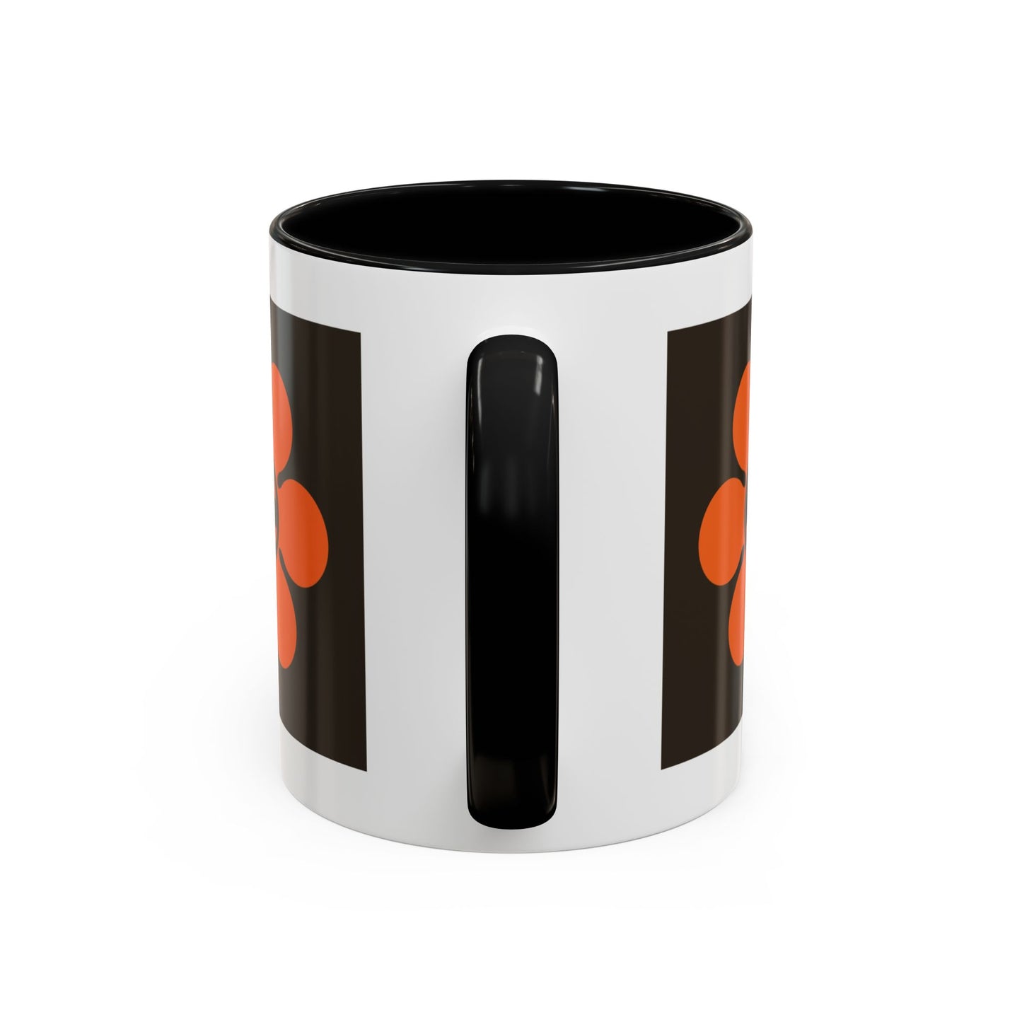 Halloween Black Accent  Scary Daisy Mug