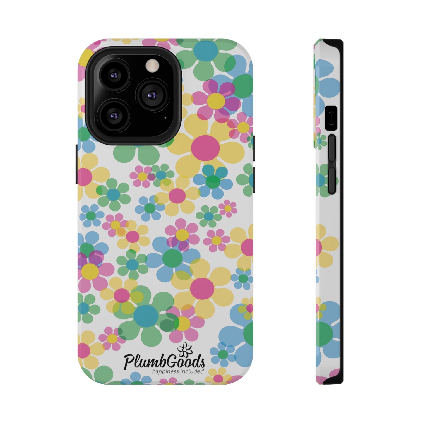 Impact-Resistant Floating Daises Case for Iphone & Samsung