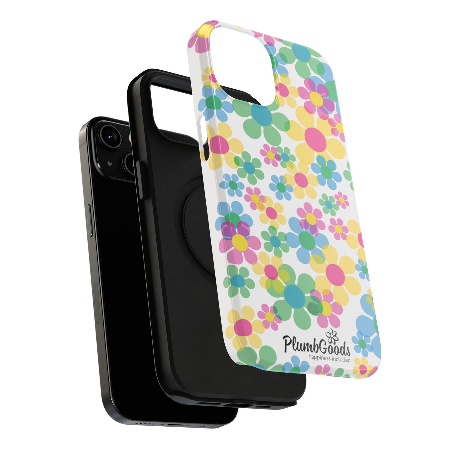 Impact-Resistant Floating Daises Case for Iphone & Samsung