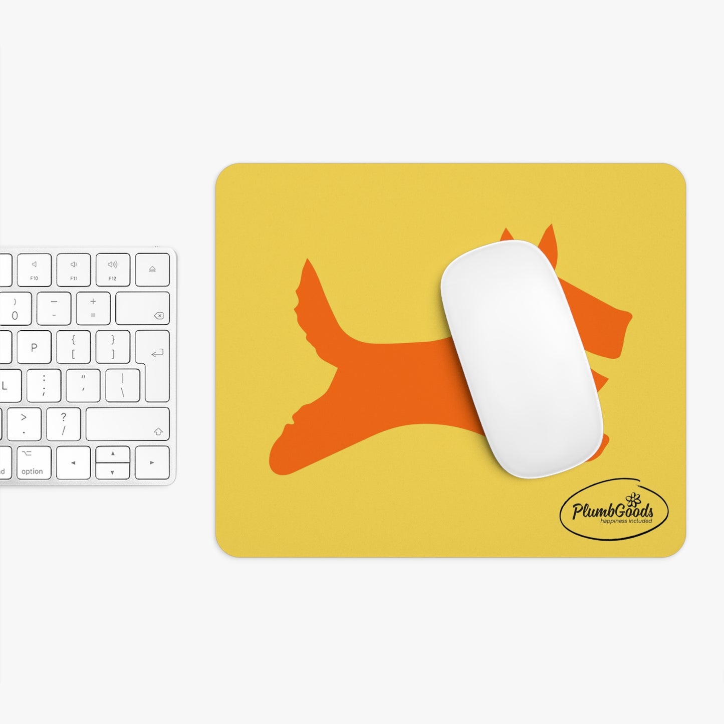 Mouse Pad Perky Orange