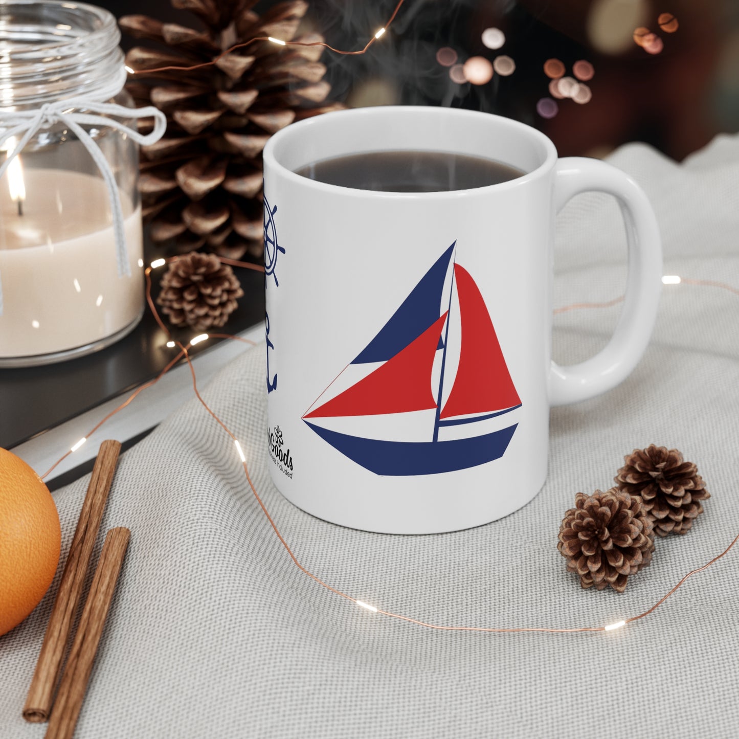 Sea Worthy Mug Two Ships