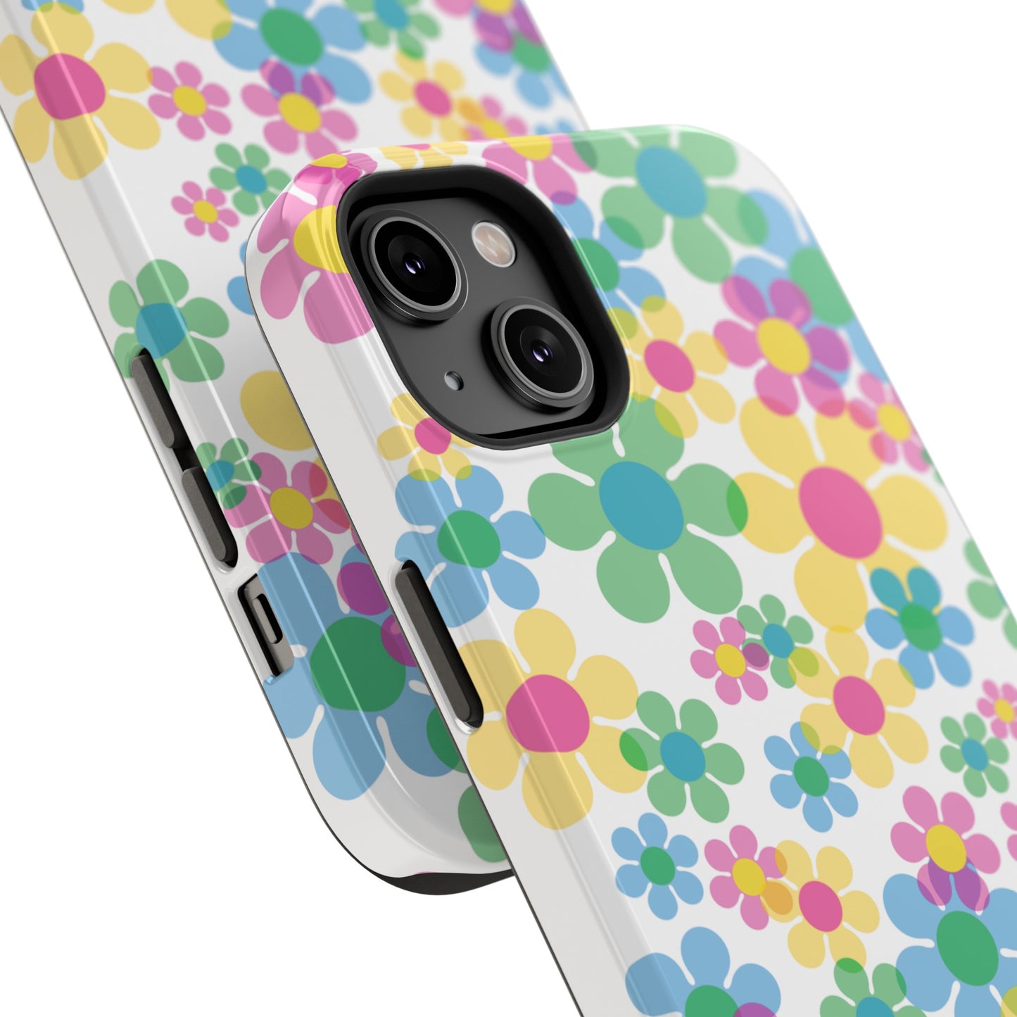 Impact-Resistant Floating Daises Case for Iphone & Samsung