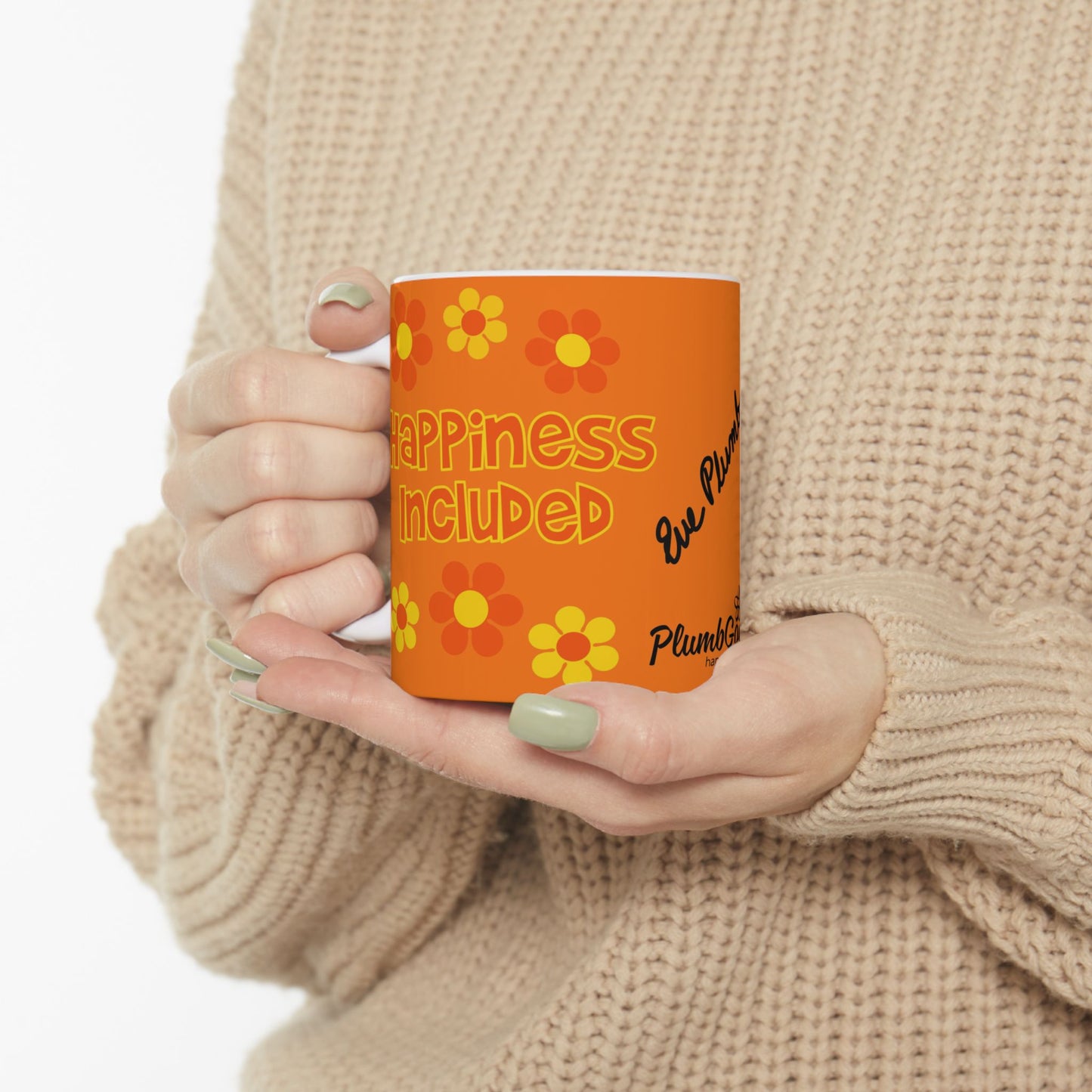 Happiness Included Mug 11 oz and 15 oz