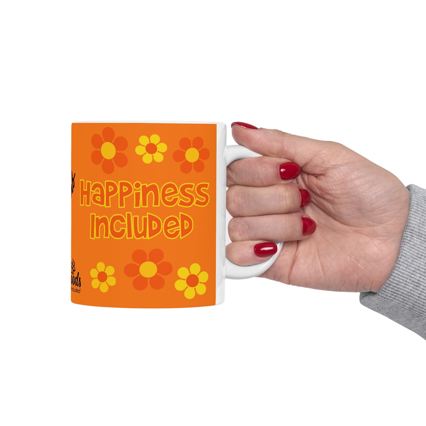 Happiness Included Mug 11 oz and 15 oz