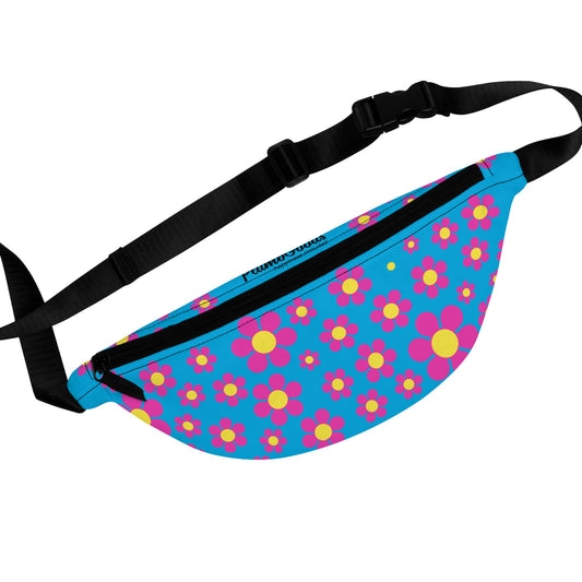Fanny Pack Pink Daises