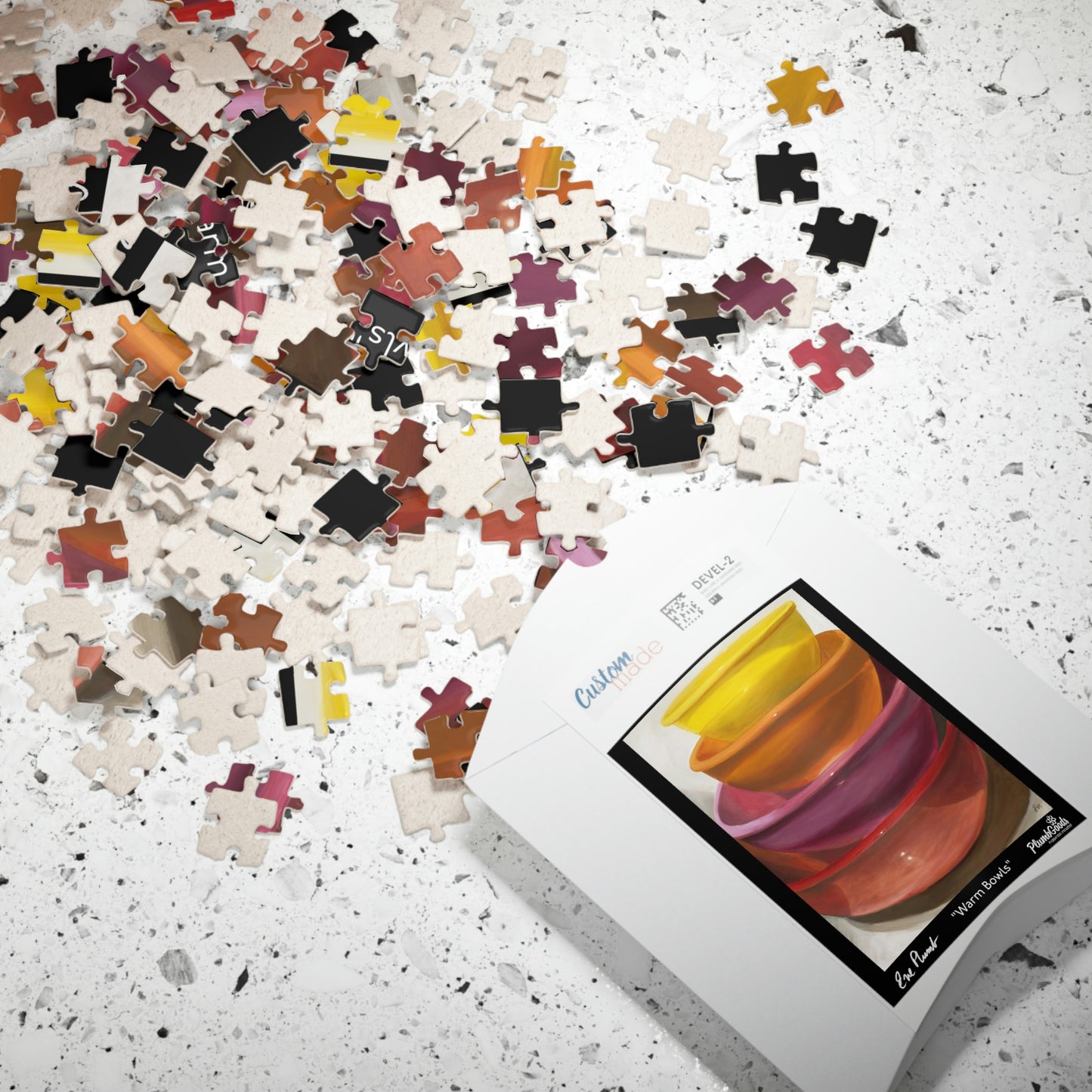 Puzzle Warm Bowls - (110, 252, 500, 1014-piece)
