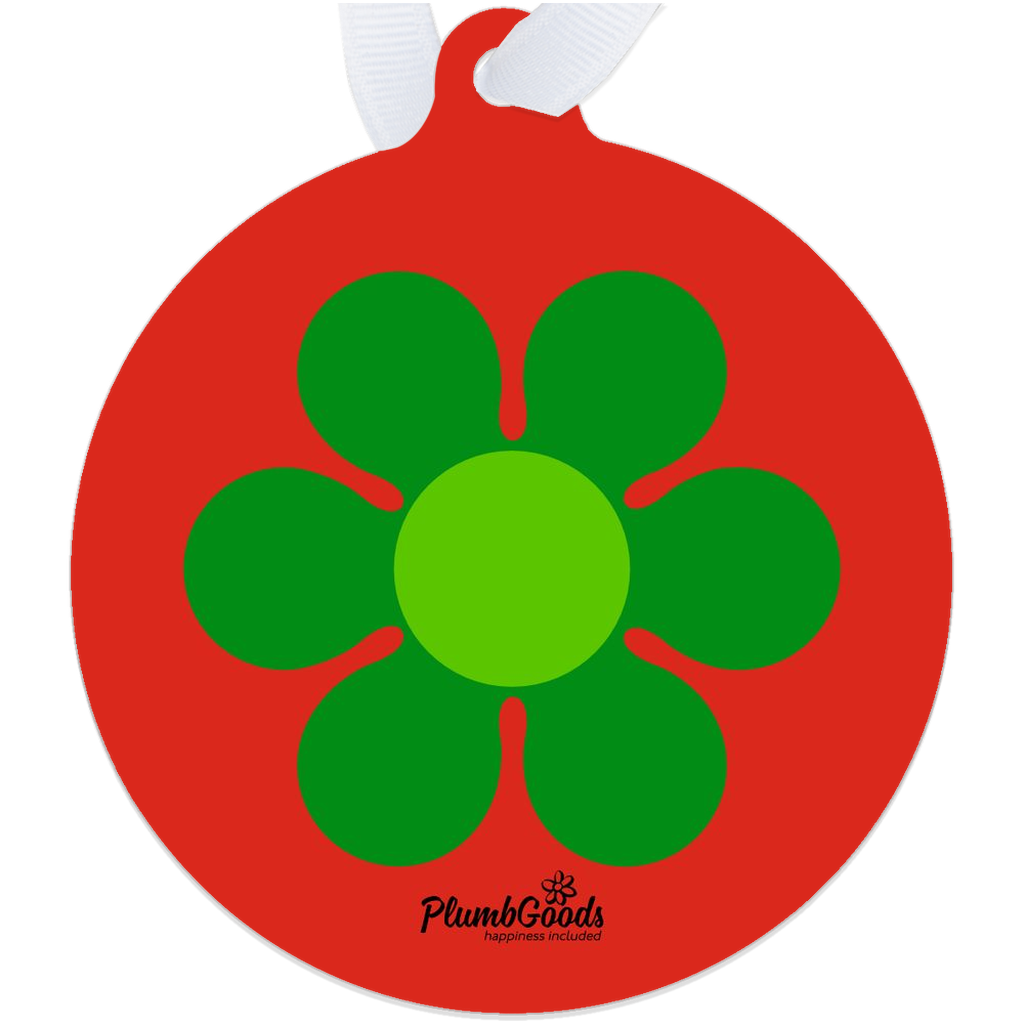Ornament - Green Daisy