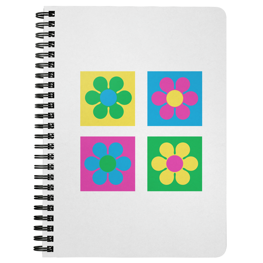 Daisy Spiral Notebook