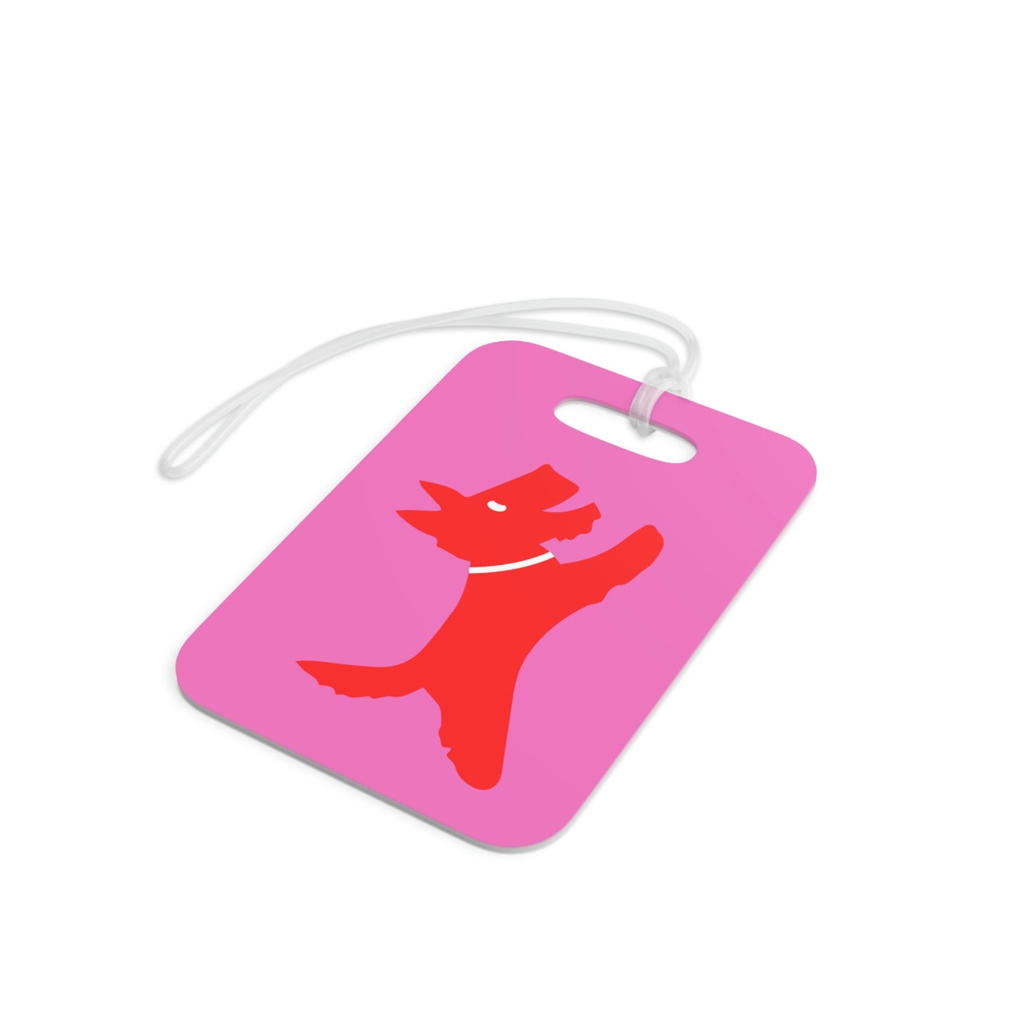 Perky's Bag Tag in Red