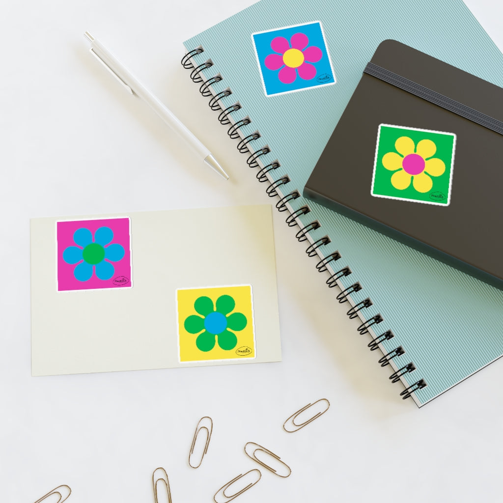 Daisy Sticker Sheets - 4 color ways