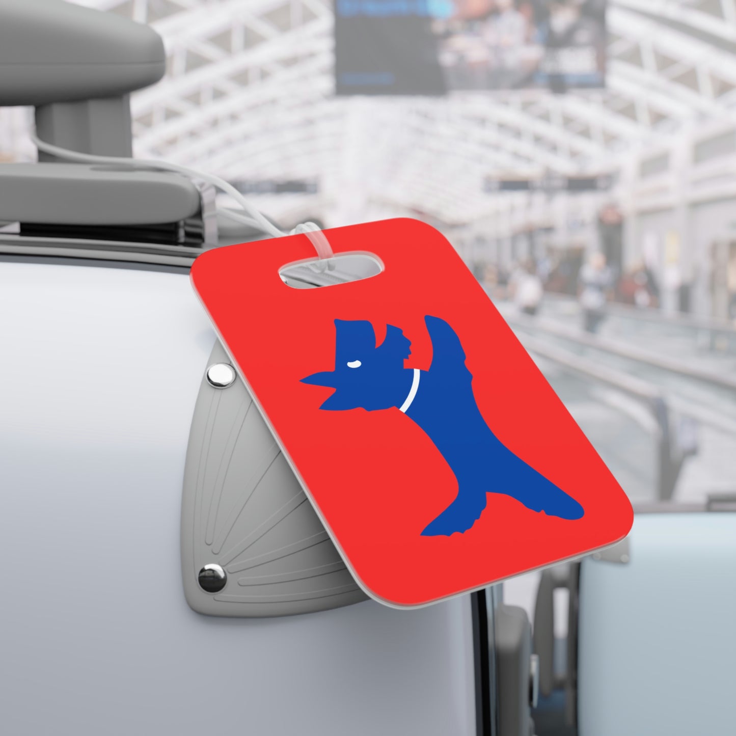 Perky's Bag Tag in Blue