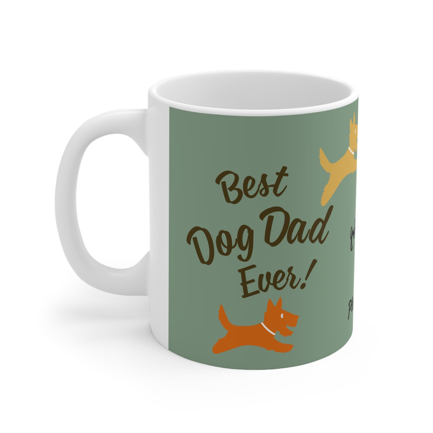 PlumbGoods Best Dog Dad Mug