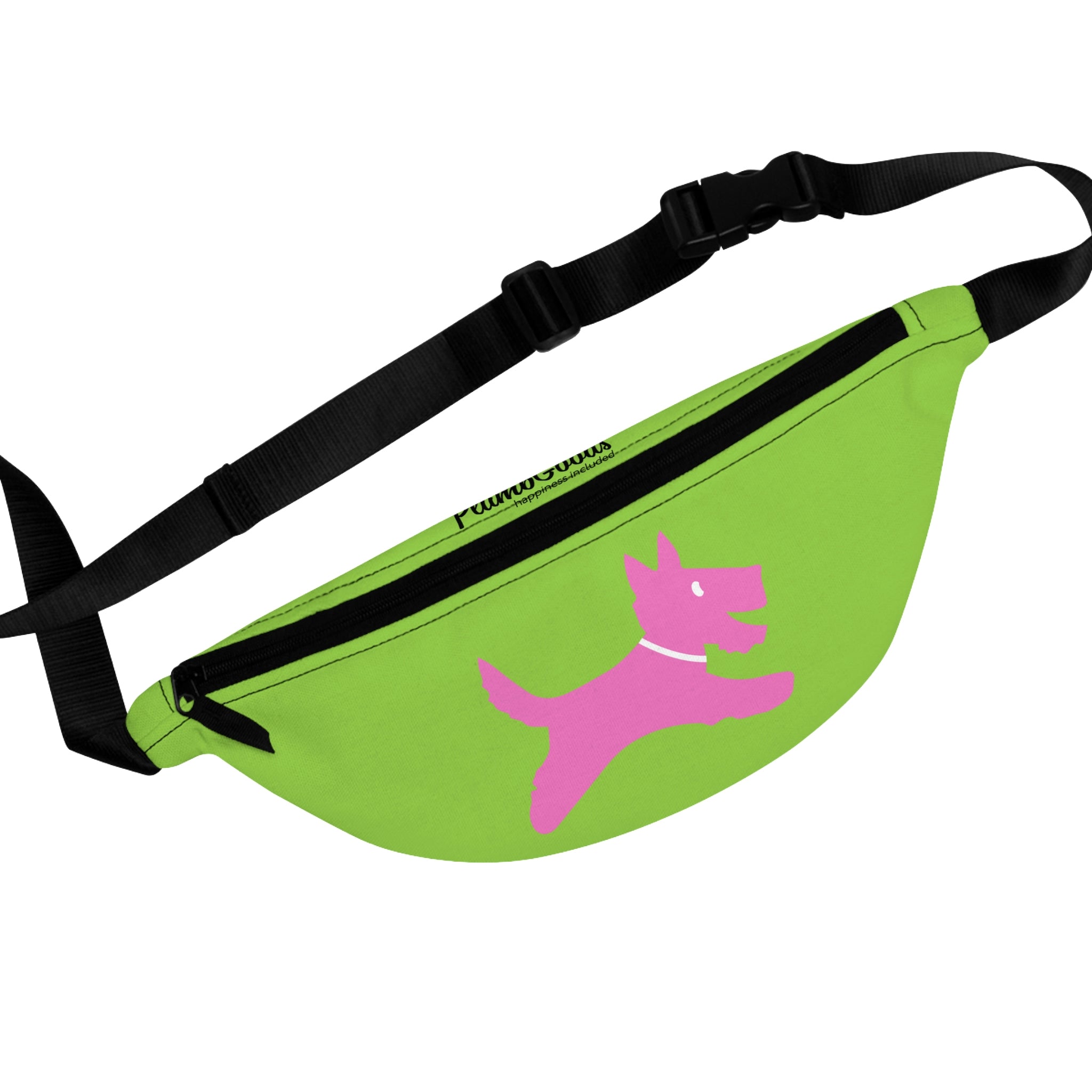 Pink and clearance green fanny pack