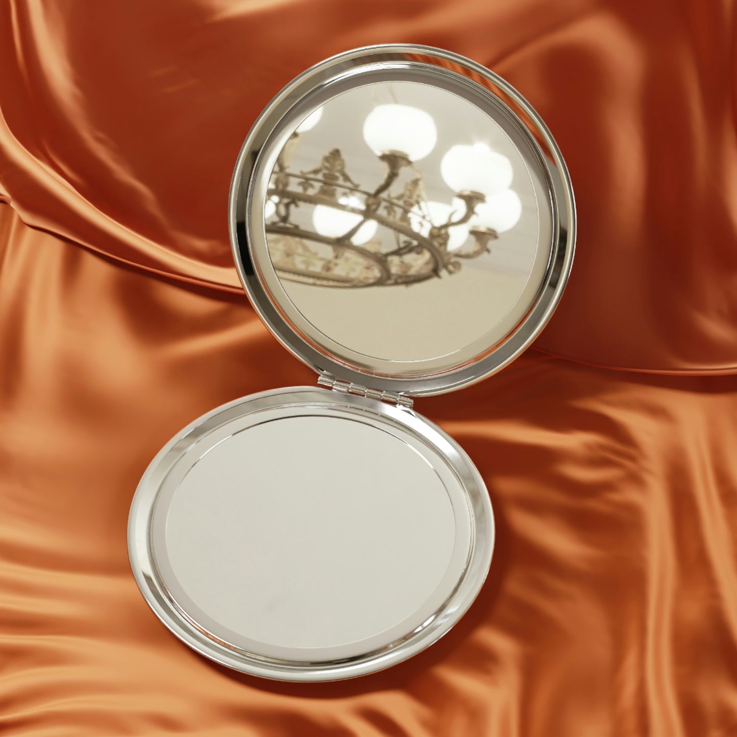 Compact Mirror Pink Daisy