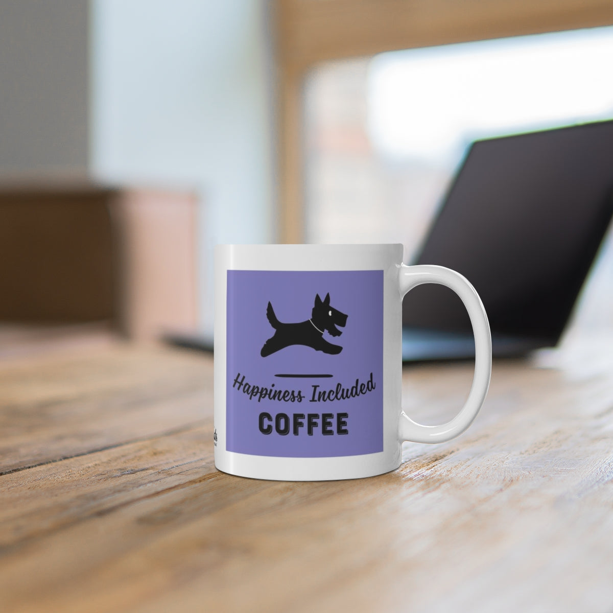 Happiness Included Coffee Mug Purple